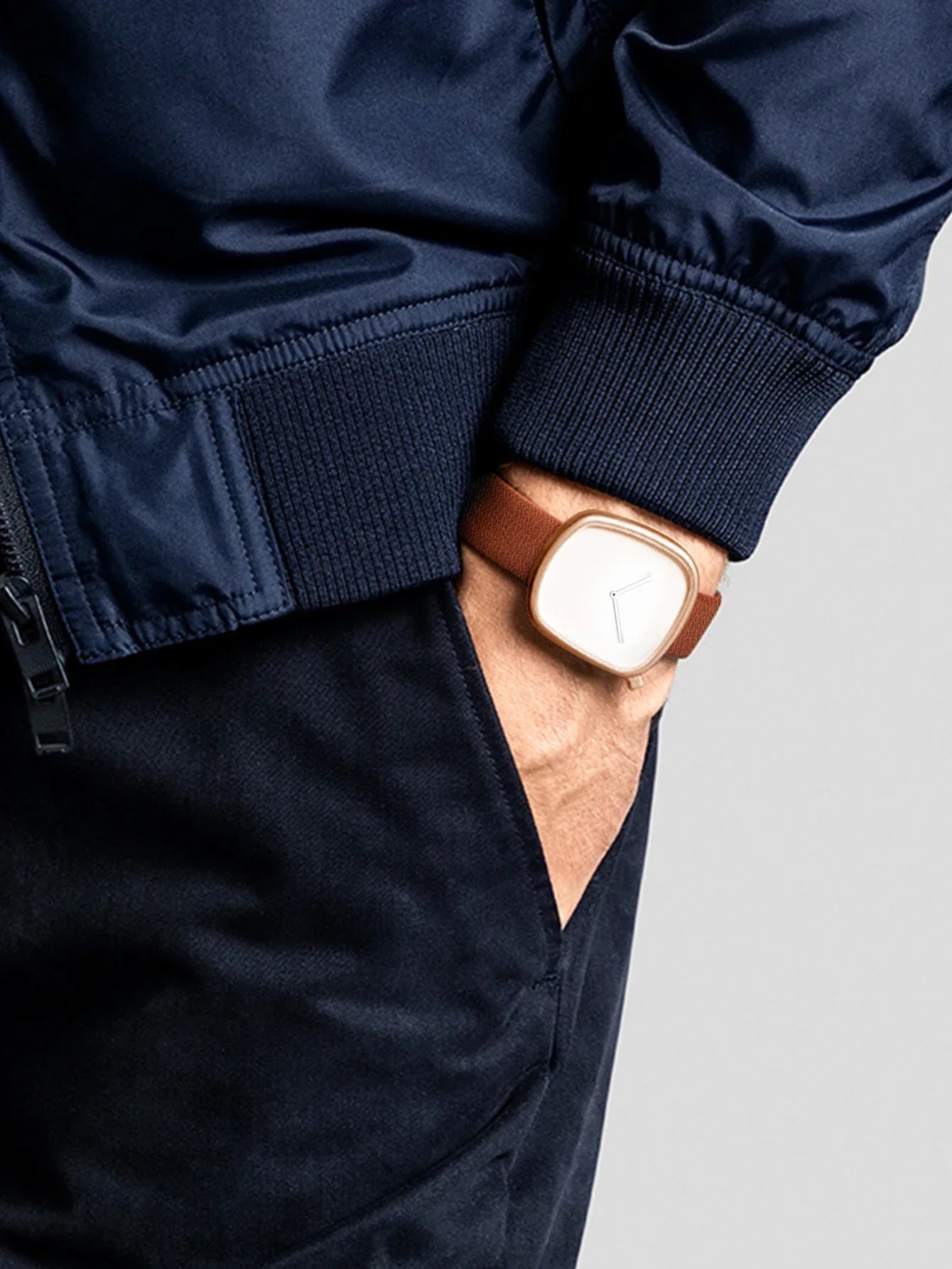 Watch Minimalist Men's Square Fashion Ultra thin Watch Minimalist Women's High Quality Elegant Quartz Watch Clock Gift