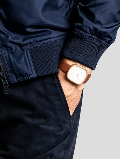 Watch Minimalist Men's Square Fashion Ultra thin Watch Minimalist Women's High Quality Elegant Quartz Watch Clock Gift