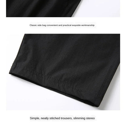 3/4 Length Men's Shorts Quick Drying Ice Silk Summer Breeches Male Long Calf Bermuda Board Beach Elastic Big Size Nylon Stretch