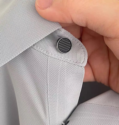 Men's Golf Outdoor Casual Polo Shirt T-Shirt Summer High-End Brand Cool and Breathable Fitness Sports Short Sleeve Top