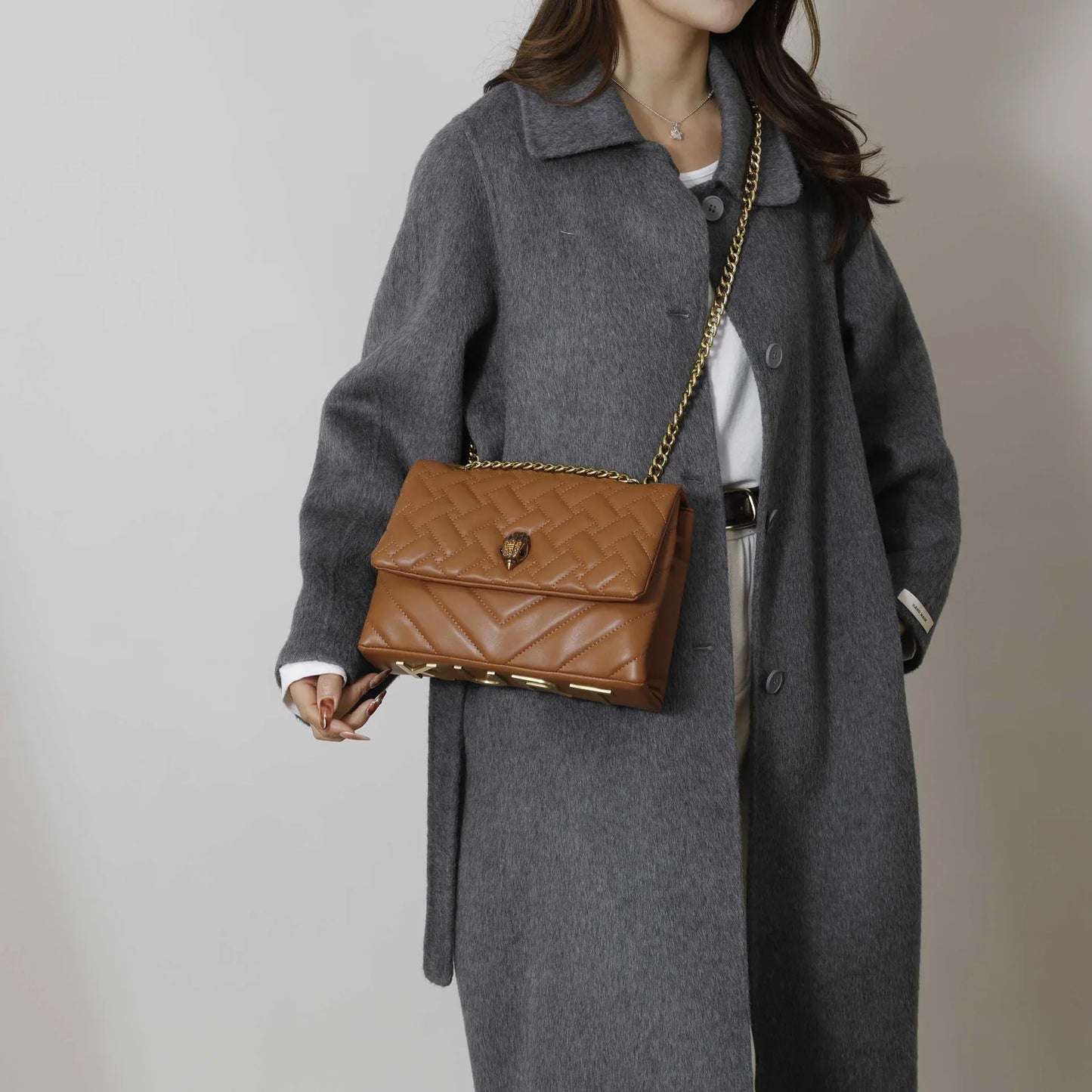 2026 New Chain Bag Textured Rhombus Embroidery Thread Single Bag Versatile Single Shoulder Crossbody Hot Selling Women's Bag