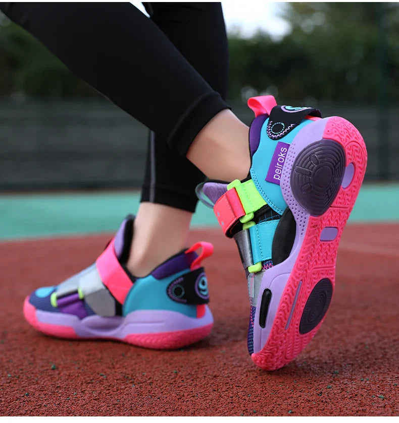 Kids Shoes Running Girls Boys School Casual Sports Tennis Sneakers Basketball Outdoor Lightweight Children Shoes Non-slip