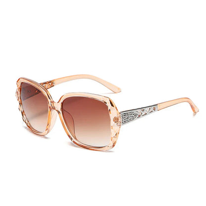 New 2022 big box polarized sunglasses han edition tide female uv web celebrity sunglasses driving round glasses female