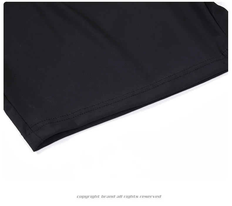 Summer Shorts Gym Fitness Men Plus Size Casual Shorts 6XL 7XL 8XL Big Size Shorts Men Ice Silk Stretchy Beach Shorts Breathable