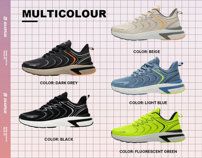 Men's Running Shoes Casual Lightweight Mesh Breathable Sneakers Male Outdoor Non-Slip Wear-Resistant Sports Shoes