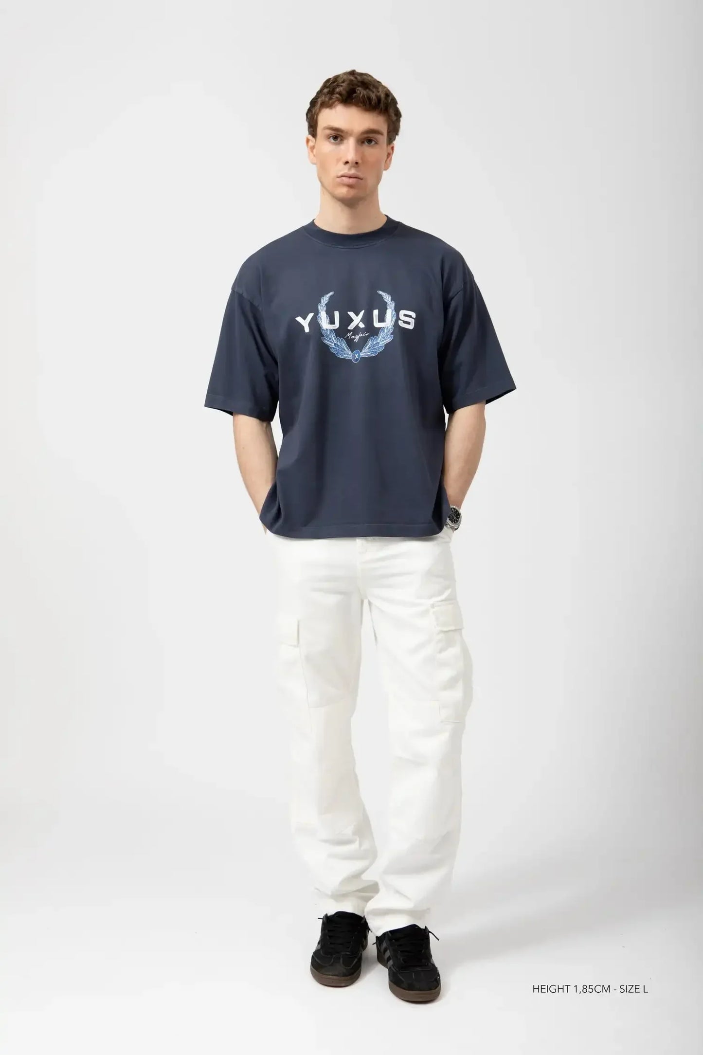 High-quality Sports Streetwear Unisex Trendy Fashion Brand Summer New Printing Round Neck Cotton Short-sleeved Casual T-shirt