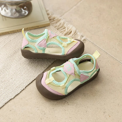Boys Girls Recycled Adventure Sandals 2026 New Summer Toddler Sporty Sandals Non-slip Versatile Chic School Outdoor Hiking Shoes