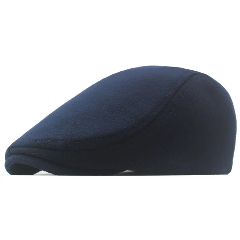 Men Hats For Male Retro Berets Seasons Casual Flat Cap Fashion Dad Hats Unisex Bonnet Gorros Hombre Retro Artist Hat