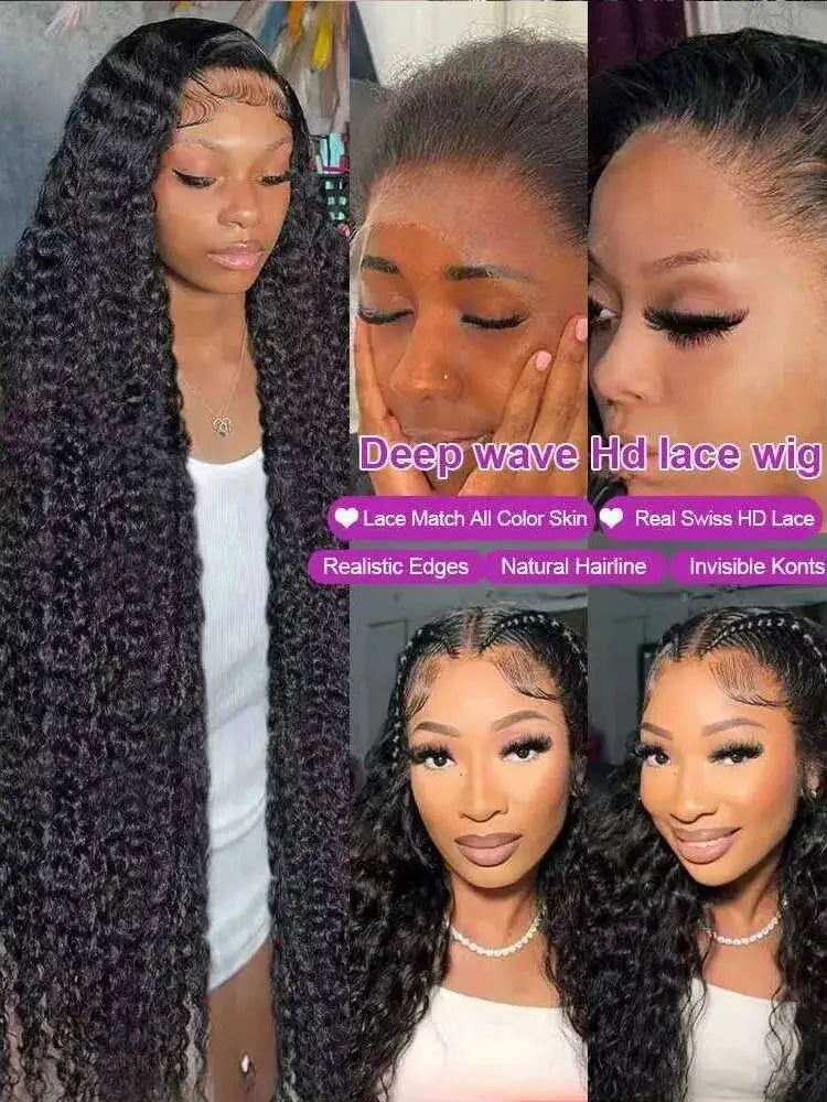 250% Density 13x6 Hd Transparent Jerry Curly Lace Front Wig Brazilian Lace Frontal Wig 13x4 Pre Plucked Lace Human Hair Wigs