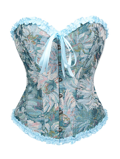 There are lace body-shapingwaist-cinchingchest-supporting corsets and ladies' court shaping tops