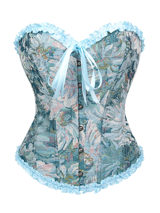 There are lace body-shapingwaist-cinchingchest-supporting corsets and ladies' court shaping tops