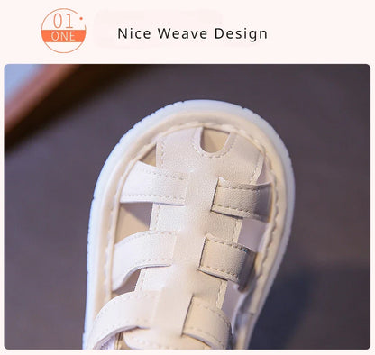 Summer Children Light-up Toddler Shoes New Bunny Soft-soled Roman Shoes Baby's Footwear Sandals Kids Shoes Girl with LED G12191