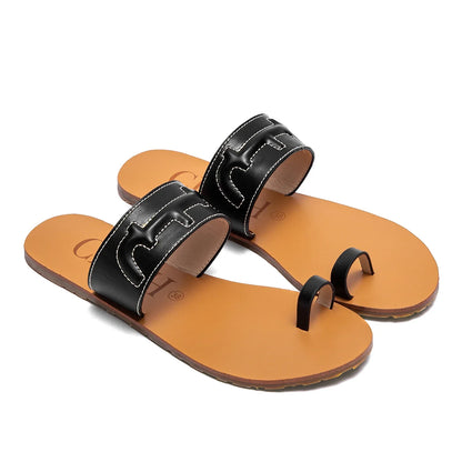 Women's Sandals New Simple Casual Flat Shoes Woman Beach Shoes