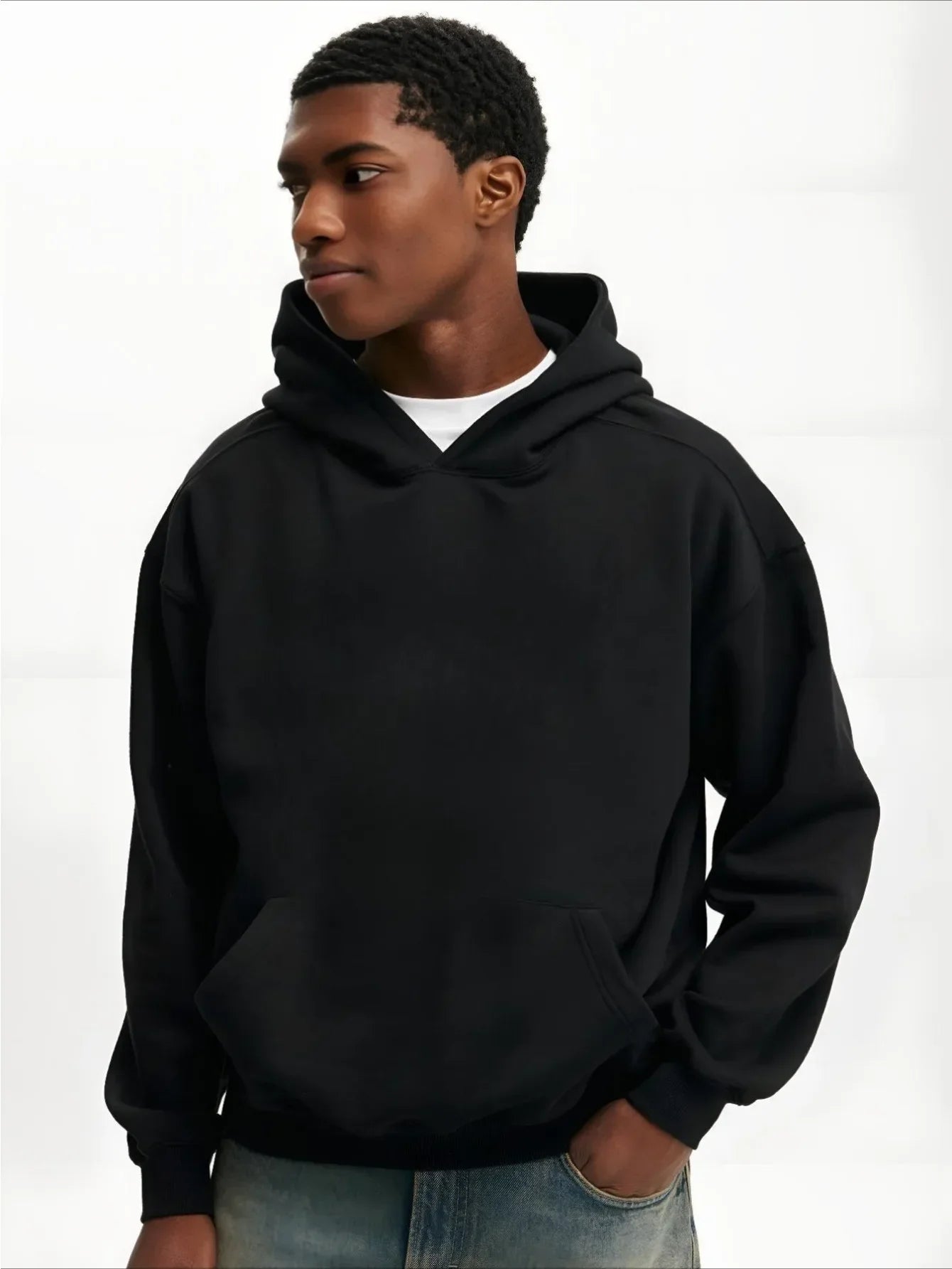Men's Hoodie Sweatshirt Kamado Nezuko Anime Spring Autumn Winter Boy Harajuku Long-sleeved Parent-child Outfit