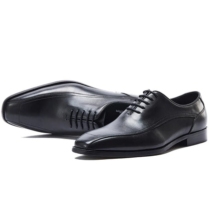 Trendy Oxfords Dress Shoes 2025 Office Formal Footwear for Party And Wedding Full Grain Leather Office Shoes for Men