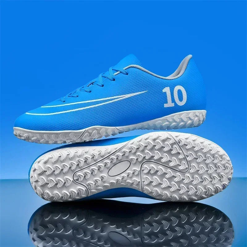 New Men Football Boots Professional Soccer Shoes Training Outdoor Adult Kids Ultralight TF/FG Sports Shoes Futsal High-quality