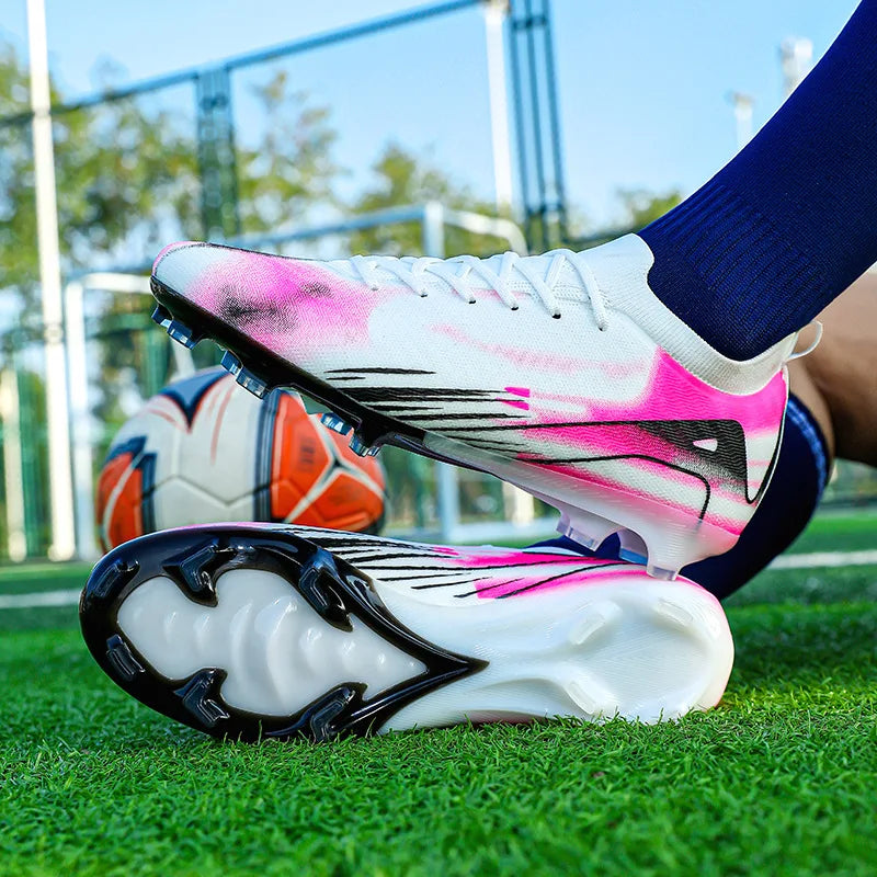 Men Football Field Boots Professional Society Cleats Original Youth Soccer Shoes Grass Training Kids Non Slip Football Shoes