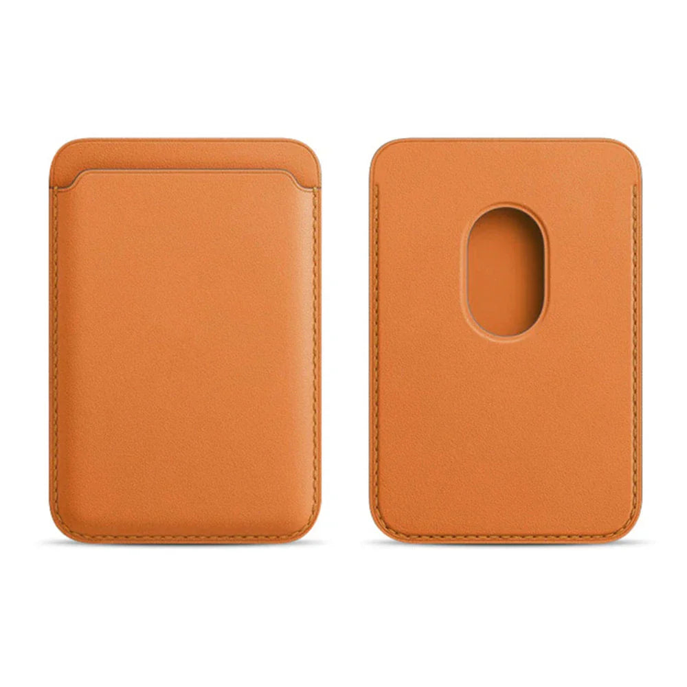 For Magsafe Wallet Card Holder Case For Apple iPhone 17 16 15 14 13 12 Pro Max Magnetic Leather Bag Adsorption Cover Accessory