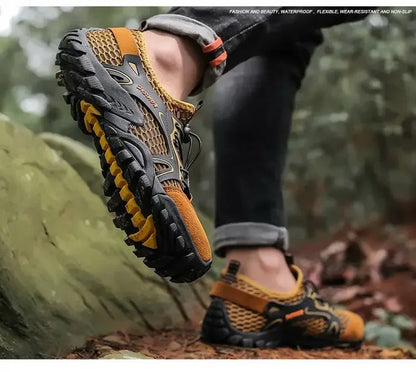 Wear-resistant Shoes for Men Hiking Shoes Jogging Trekking Sneakers Fast Zapatos Outdoor Hombre Invierno Outdoor Anti-slip
