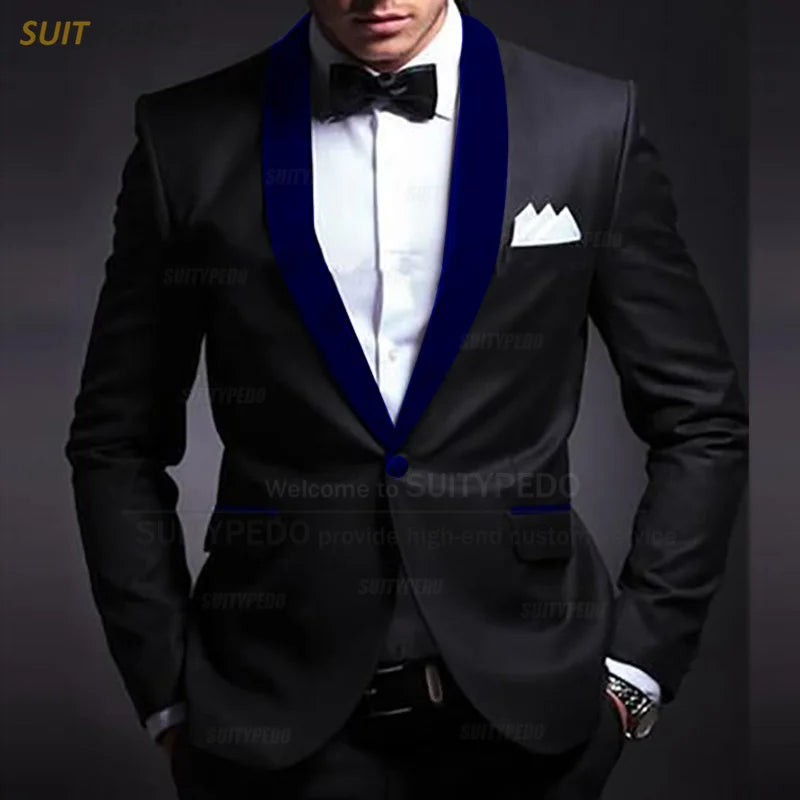 Gold Floral Blazers For Men Fashion Slim Fit Suit Jacket Latest Formal Homecoming Prom Wedding Elegant Shawl Lapel Coat 1 Piece
