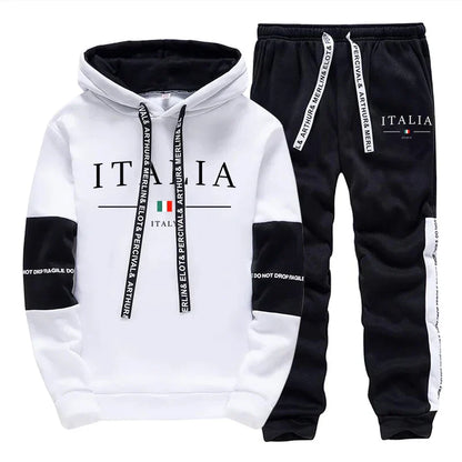 Hot Sales Mens Tracksuit Printing Casual Sweatshirts Sportswear Outdoors Sports Jogging Mens Clothing Single Piece Hoodie Pants