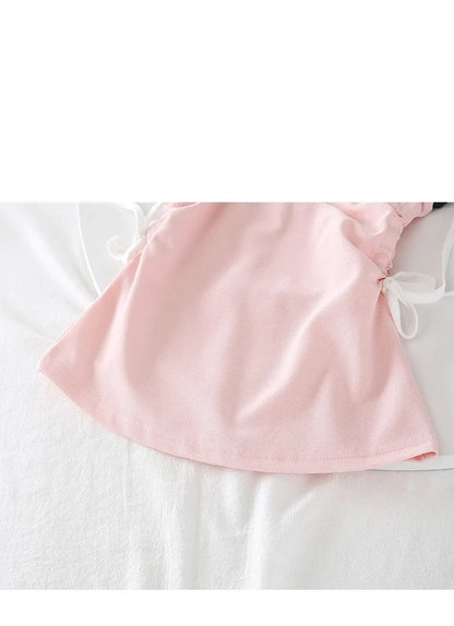 Girls Dresses Summer New Children Polo Shirts Dress For Baby Casual Clothes Kids Sports Costume Dress Outfits Girls