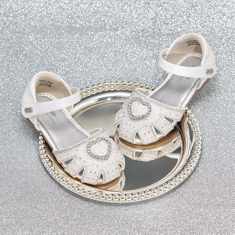 Baby Girls Sandals Summer Cute Baby Soft Leather Shoes Party Outdoor Children's Princess Crystal Shoes Cool DB2252060