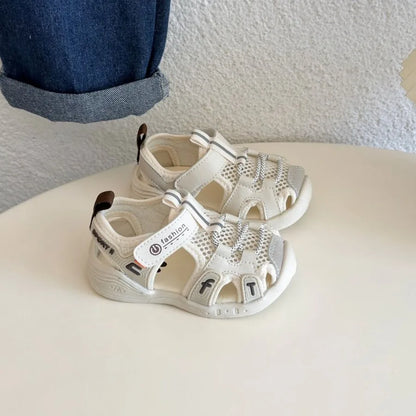 Summer children's shoes - Boys and girls' sports sandals - Children's comfortable-fit sandals - Breathable beach sandals