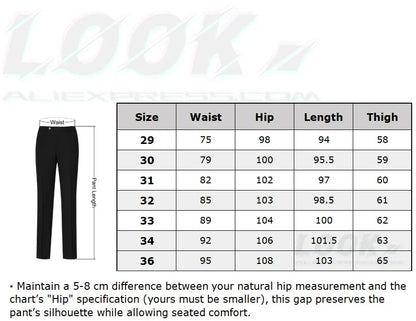 Luxury Men's Slim High-Rise Dress Pants - Heavyweight Subtle Stripe with 3D Pleats & Naples Tailoring