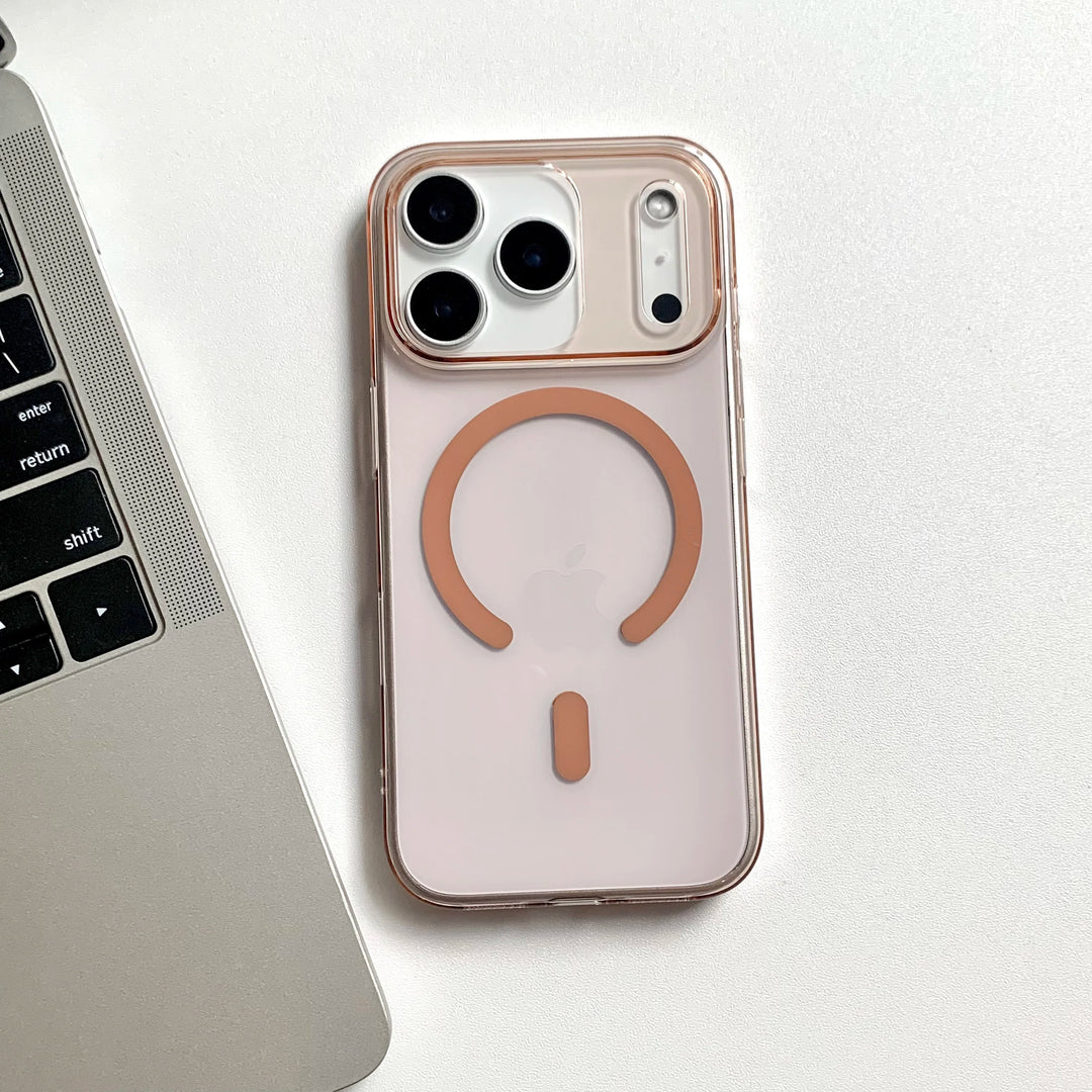 Transparent Magnetic phone Case for iPhone 17pro 17 Pro Max