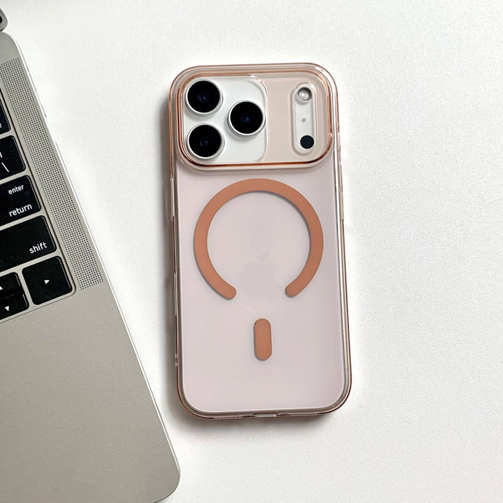 Transparent Magnetic phone Case for iPhone 17pro 17 Pro Max