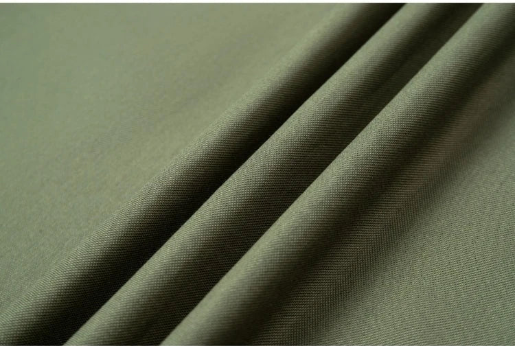 Men's Silk Zipper Polo Shirt Short Sleeve Mulberry T-Shirt Metal Zipper, Stand Collar Luxury Casual Summer Top Cotton&Linen Tee