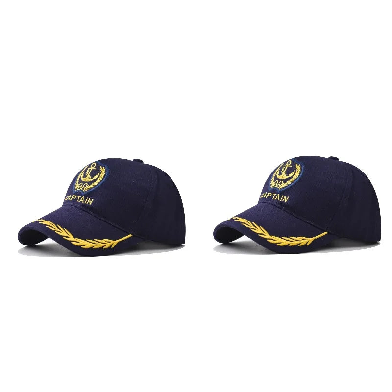 Men Women Baseball Caps Embroidered Captain & First Mate Hats Boating Marine Sailor Party Fun Hat