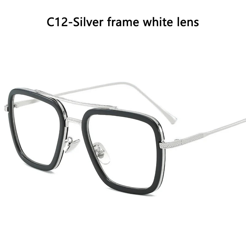 Glasses Men Women Sunglasses Iron man Eyewear Steampunk Sun Glasses