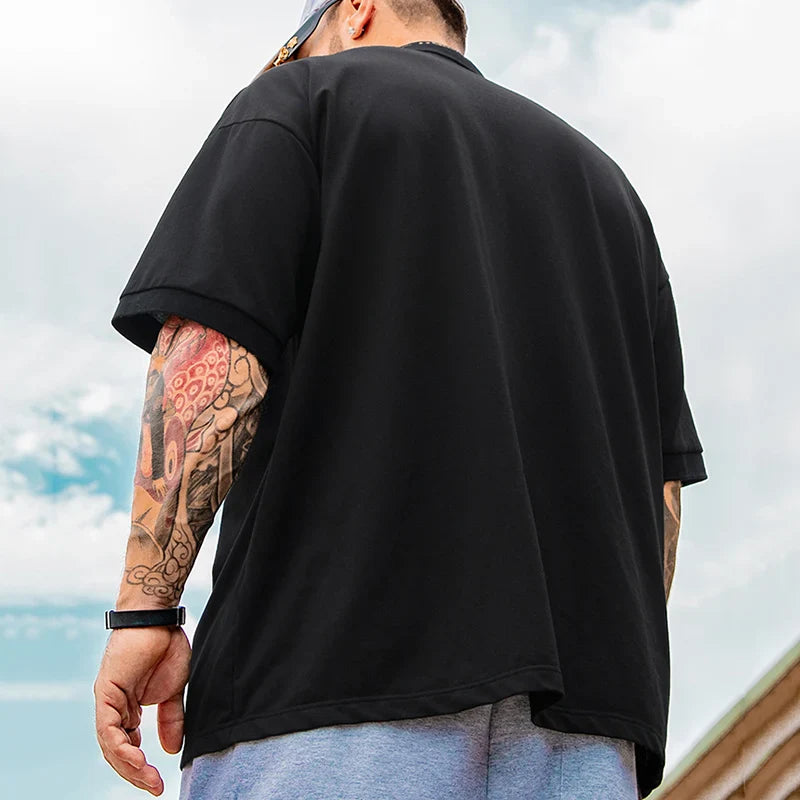 Plus Size Men Polo Shirts Autumn Winter Long Sleeve Polos 1XL-7XL 110-175kg Loose Oversized Tops Big Size Men Clothing 남자 폴로 셔츠