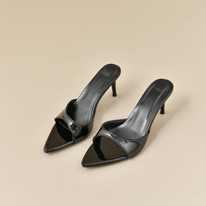 Women's High Heels Summer Women Fashion Classic Pointy Open Toe Stiletto Heels Sexy Women's Party Women's Sandals
