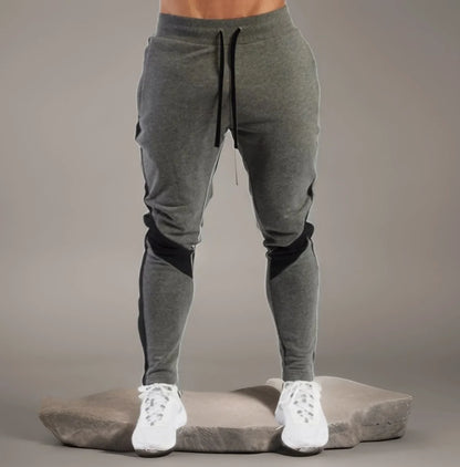 2025 New Mens Joggers Casual Pants Fitness Men Sportswear Tracksuit Bottoms Skinny Sweatpants Trousers Black Gyms Jogger Track P