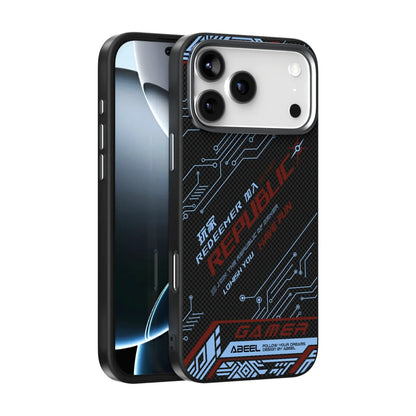 Carbon Fiber Hard Phone Case For iPhone 17 Air 16 15 14 13 Plus Pro Max Aluminium Alloy Camera Protective Magnetic Cover