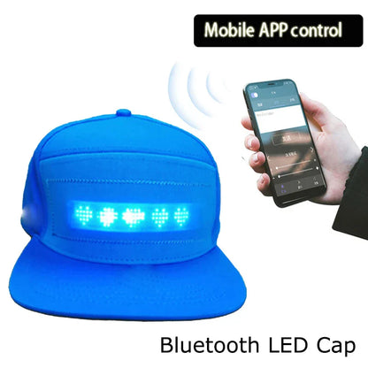 Hot LED Light Up Baseball Cap Neon Colorful Glowing Adjustable Sun Hats For Women Men Night Running Caps Travel Supplies