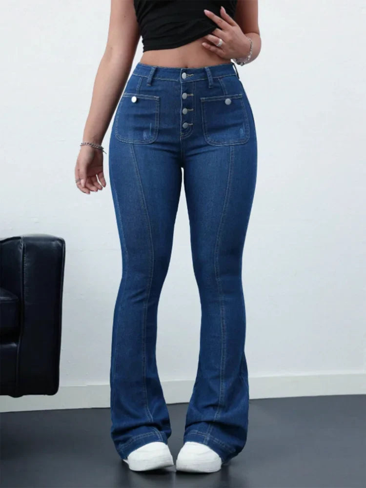High Waist Trousers Comfortable Popular Jeans Retro Style Y2k Jeans