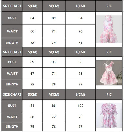 Chic Floral Printed Mini Dress Backless Sleeveless Hem Stacking Dresses Sweet A Line Vestidos 2025 New Lady Party Club Clothing