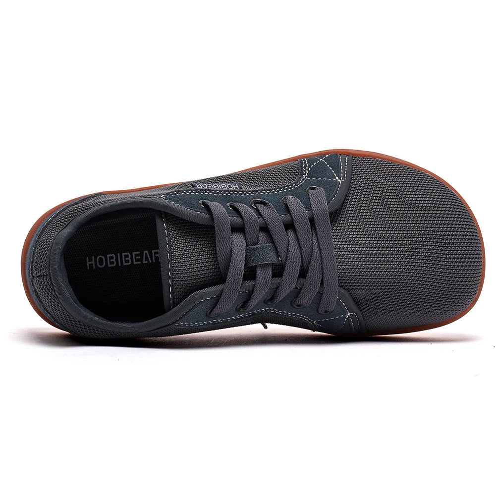 Unisex Wide Toe Barefoot Shoes for Men Women Outdoor Trail Running Minimalist Walking Shoes Lightweight and Breathable