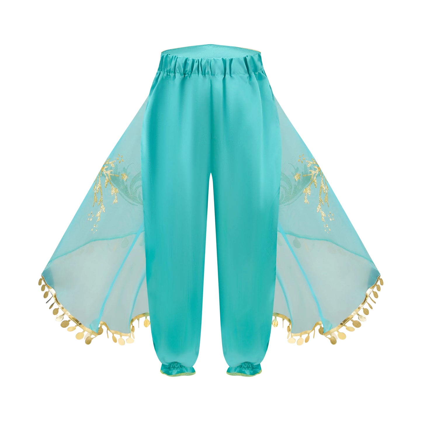 Jasmine Princess Dress for Girls Cosplay Aladdin Magic Lamp Costume Kids Halloween Birthday Carnival Party Vestidos