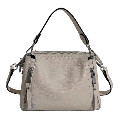 100% Genuine Leather Women Handbags Cowhide Women Shoulder bag Fashion Luxury Ladies Messenger Bags High Quality Female Tote bag