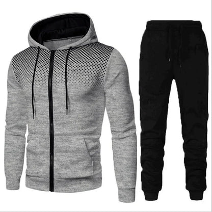 New autumn and winter trend sportswear men camouflage hoodie sweatpants 2 piece sportswear 3d ink jogging youth popular suit