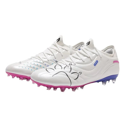 Men's Football Shoes Adult Mg Short Spikes Artificial Turf Training Football Boots Indoor Anti-slip Soccer Shoes