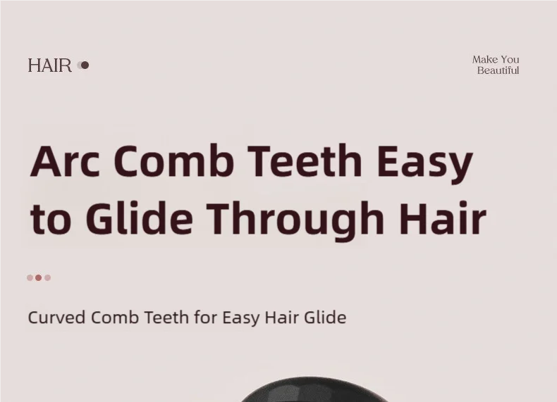 New Automatic Volumizing Hot Air Brush Professional Styling Tool Multifunctional Heated Curling and Straightening Comb