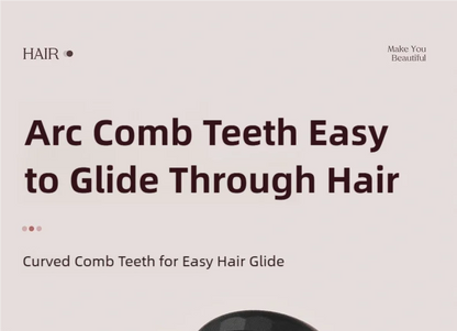 New Automatic Volumizing Hot Air Brush Professional Styling Tool Multifunctional Heated Curling and Straightening Comb