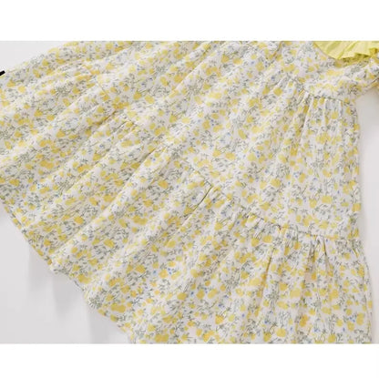 Children's Summer Fashionable Dress, Girls' Floral Skirt, New Summer Dress, Beautiful Princess Dress for Little Girls