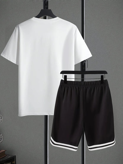 youth set for Summer 2025 featuring letter prints is a vibrant and fashionable streetwear